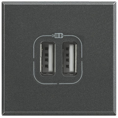 Bticino Axolute 2 USB-Ladebuchse HS4285C2 Bticino Axolute 2 USB-Ladebuchse HS4285C2