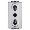 Bticino Livinglight Tech Zweipolige Steckdose NT4180 Bticino Livinglight Tech Zweipolige Steckdose NT4180