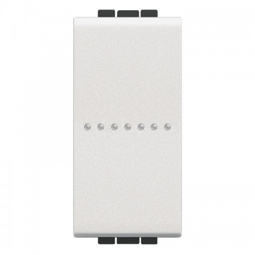 Bticino LivingLight Axial-Schalter 10A 1P Weiß N4051N Bticino LivingLight Axial-Schalter 10A 1P Weiß N4051N