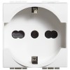 Bticino Wohnraumleuchte Schuko-Steckdose N4140/16 Bticino Wohnraumleuchte Schuko-Steckdose N4140/16