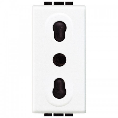 Bticino Wohnraumleuchte Bipass-Steckdose N4180 Bticino Wohnraumleuchte Bipass-Steckdose N4180