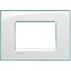 Bticino Livinglight Abdeckrahmen 3 Module aquamarinfarben LNA4803KA Bticino Livinglight Abdeckrahmen 3 Module aquamarinfarben LNA4803KA