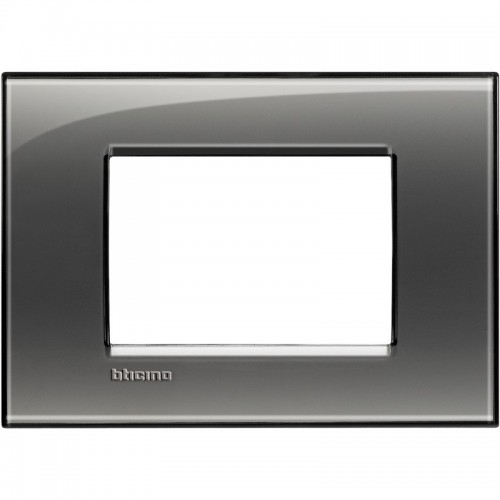 Bticino Livinglight Abdeckrahmen 3 Module rauchfarbe LNA4803KF Bticino Livinglight Abdeckrahmen 3 Module rauchfarbe LNA4803KF