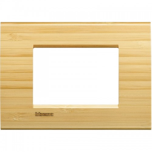 Bticino Livinglight Abdeckrahmen 3 Module Bambus LNA4803LBA Bticino Livinglight Abdeckrahmen 3 Module Bambus LNA4803LBA
