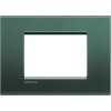 Bticino Livinglight Abdeckrahmen 3 Module Park LNA4803PK Bticino Livinglight Abdeckrahmen 3 Module Park LNA4803PK