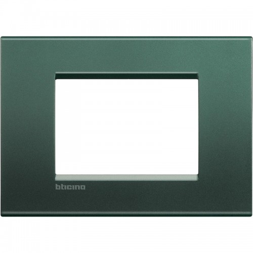 Bticino Livinglight Abdeckrahmen 3 Module Park LNA4803PK Bticino Livinglight Abdeckrahmen 3 Module Park LNA4803PK