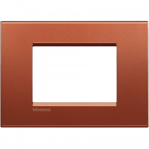 Bticino Livinglight Abdeckrahmen 3 Module brick LNA4803RK Bticino Livinglight Abdeckrahmen 3 Module brick LNA4803RK