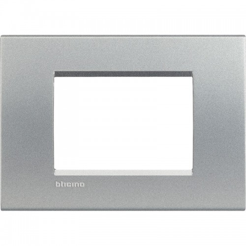 Bticino Livinglight Abdeckrahmen 3 Module Tech grau LNA4803TE Bticino Livinglight Abdeckrahmen 3 Module Tech grau LNA4803TE