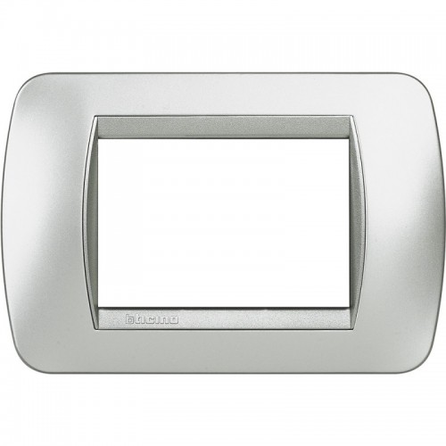Bticino Livinglight international Abdeckrahmen 3 Module Tech grau L4803TE Bticino Livinglight international Abdeckrahmen 3 Module Tech grau L4803TE