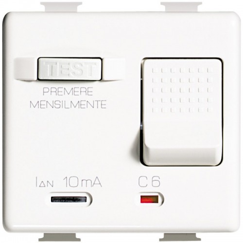 Bticino Matix FI/LS Schalter 10A AM5250S Bticino Matix FI/LS Schalter 10A AM5250S