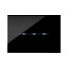 Abdeckrahmen Ave YOUNGTOUCH farbe absolute black touch 3 plätze 44PJTC3NAL Abdeckrahmen Ave YOUNGTOUCH farbe absolute black touch 3 plätze 44PJTC3NAL