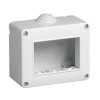 Aufputzdose Urmet Simon IP40 3 Module grau 12403 Aufputzdose Urmet Simon IP40 3 Module grau 12403