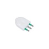 Fanton 2P+T 10A S11 Schutzkontakt-Stecker weiß 82510-E Fanton 2P+T 10A S11 Schutzkontakt-Stecker weiß 82510-E
