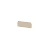 Endplatte trennung Weidmuller ZAP/TW3 Beige 1608800000 Endplatte trennung Weidmuller ZAP/TW3 Beige 1608800000