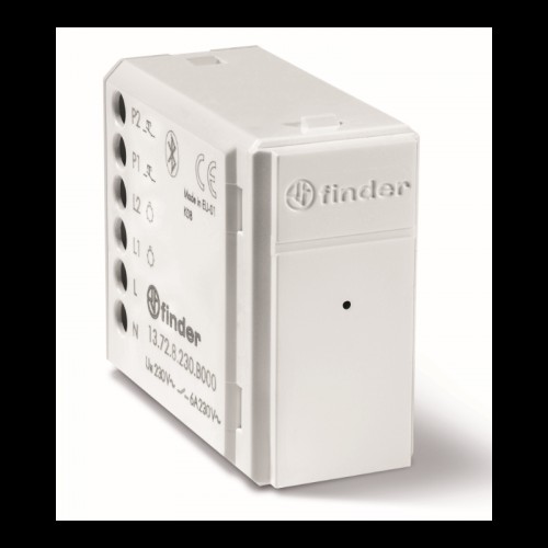 Finder Yesly Bluetooth 2-Kanal BLE Multifunktionsrelais 13728230B000 Finder Yesly Bluetooth 2-Kanal BLE Multifunktionsrelais 13728230B000