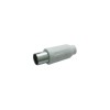Melchioni koaxiale TV-Steckdose 9,5MM weiß 491218697 Melchioni koaxiale TV-Steckdose 9,5MM weiß 491218697