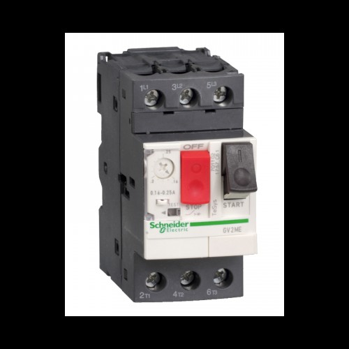 Motorschutzschalter Telemecanique 4/6,3 A 2,5-module GV2ME10 Motorschutzschalter Telemecanique 4/6,3 A 2,5-module GV2ME10