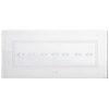 Abdeckrahmen Ave Touch glas-6/7, module Für 7-befehle, die das verschwinden der farbe Weiß hochglanz-finish 44PVTC7 Abdeckrahmen Ave Touch glas-6/7, module Für 7-befehle, die das verschwinden der farbe Weiß hochglanz-finish 44PVTC7