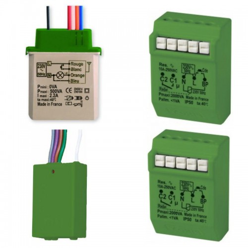 Urmet KIT Start Light mit Dimmerrelais und Transmitter 1054/4 Urmet KIT Start Light mit Dimmerrelais und Transmitter 1054/4