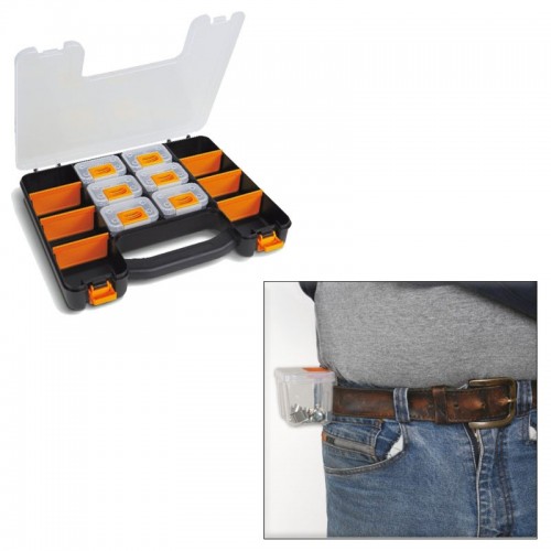 Beta Werkzeugkoffer mit 6 ausziehbaren Behältern und verstellbaren Trennwänden 020800060 Beta Werkzeugkoffer mit 6 ausziehbaren Behältern und verstellbaren Trennwänden 020800060