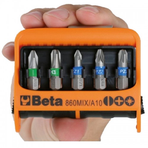 Beta Sortiment mit 10 Schraubeinsätzen 008600900 Beta Sortiment mit 10 Schraubeinsätzen 008600900