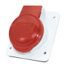 Gewiss Unterputzdose 3P+E 16A IP44 rot 380V GW62209H Gewiss Unterputzdose 3P+E 16A IP44 rot 380V GW62209H