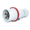 Gewiss mobiler Stecker 3P+E 16A IP44 rot 380V GW60008H Gewiss mobiler Stecker 3P+E 16A IP44 rot 380V GW60008H