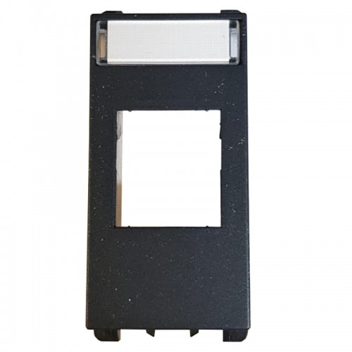Adapter für RJ45-Buchse Urmet Simon Nea CAT.5E anthrazit 10445.FR Adapter für RJ45-Buchse Urmet Simon Nea CAT.5E anthrazit 10445.FR