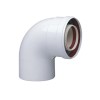 Baxi koaxiales 90°-Winkelstück 60/100 Durchmesser für Rauchabzug KHG71405971 Baxi koaxiales 90°-Winkelstück 60/100 Durchmesser für Rauchabzug KHG71405971