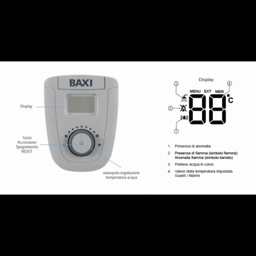 Baxi Acquaprojet Blue 14-Liter-LPG-Warmwasserbereiter A7702859 Baxi Acquaprojet Blue 14-Liter-LPG-Warmwasserbereiter A7702859