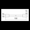 Nobili Handbrauseschlauch 1,50 cm 1/2 Nobili Handbrauseschlauch 1,50 cm 1/2