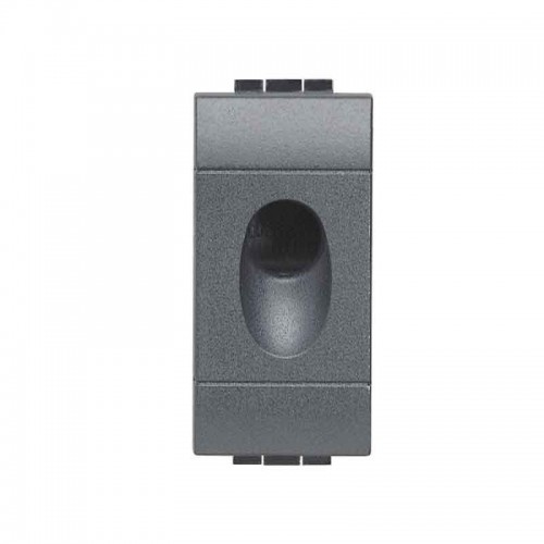 Bticino Livinglight Vorsatzmodul mit Loch L4953 Bticino Livinglight Vorsatzmodul mit Loch L4953