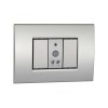 Bewegungsmelder dämmerungsschalter Vemer 1 modul Silber VE765200 Bewegungsmelder dämmerungsschalter Vemer 1 modul Silber VE765200