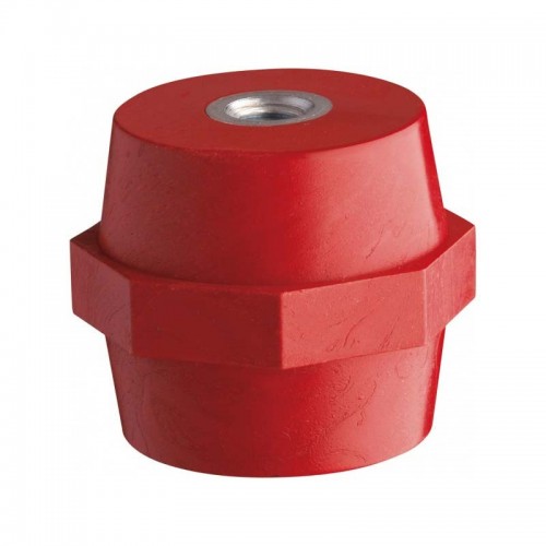 Vemer Gewinde-Isolator aus Messing H35 M6 Farbe Rot SA524600 Vemer Gewinde-Isolator aus Messing H35 M6 Farbe Rot SA524600
