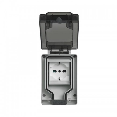 Vimar Wasserdichtes Gehäuse IP66 mit eingesetztem Stecker 2 Module + Buchse 14962.U Vimar Wasserdichtes Gehäuse IP66 mit eingesetztem Stecker 2 Module + Buchse 14962.U