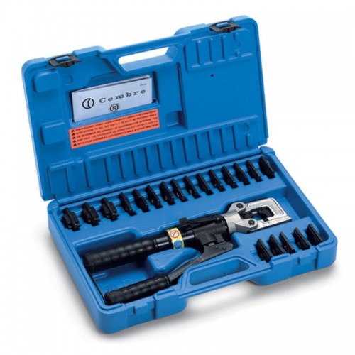 Cembre Kit mit hydraulisches Presswerkzeug HT131-C und 8 Presseinsätzen 25/185mmq KIT-HT51-1 Cembre Kit mit hydraulisches Presswerkzeug HT131-C und 8 Presseinsätzen 25/185mmq KIT-HT51-1
