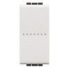 Bticino Livinglight Kreuzschalter Axial 16A N4054 Bticino Livinglight Kreuzschalter Axial 16A N4054