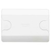 Bticino Abdeckung 4 Module-Unterputz- oder Aufputzdose 504EC Bticino Abdeckung 4 Module-Unterputz- oder Aufputzdose 504EC