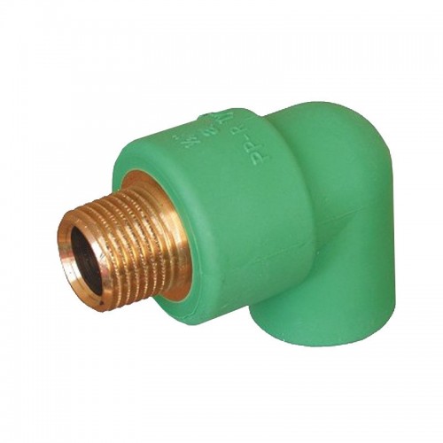 Aquatherm Winkel mit Außengewinde D 32 X 1" Messinggewinde 0023514