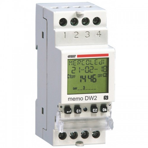 Vemer Zeitschaltuhr DW2 VE341400 Vemer Zeitschaltuhr DW2 VE341400