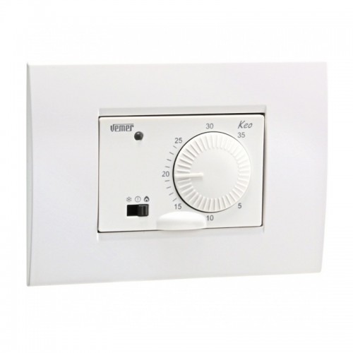 Vemer Unterputz-Raumthermostat mit Batterien KEO-B VN170700 Vemer Unterputz-Raumthermostat mit Batterien KEO-B VN170700