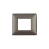 Bticino Matix Abdeckrahmen 2 Module Farbe Iron AM4802MIR Bticino Matix Abdeckrahmen 2 Module Farbe Iron AM4802MIR
