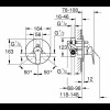 BAUEDGE Grohe Einhebel-Badewannen-Duschbatterie für Unterputzmontage 29079000 BAUEDGE Grohe Einhebel-Badewannen-Duschbatterie für Unterputzmontage 29079000
