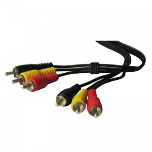 Melchioni 1,5 Meter audio-video Kabel 3RCA 3RCA 149000192 Melchioni 1,5 Meter audio-video Kabel 3RCA 3RCA 149000192