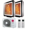 LG Dual Split ARTCOOL GALLERY Klimaanlage 12000+12000BTU R32 A++/A+ LG Dual Split ARTCOOL GALLERY Klimaanlage 12000+12000BTU R32 A++/A+