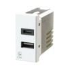 4Box 3.0A USB-Steckdose für Bticino Axolute Serie weiß 4B.HC.USB.30 4Box 3.0A USB-Steckdose für Bticino Axolute Serie weiß 4B.HC.USB.30