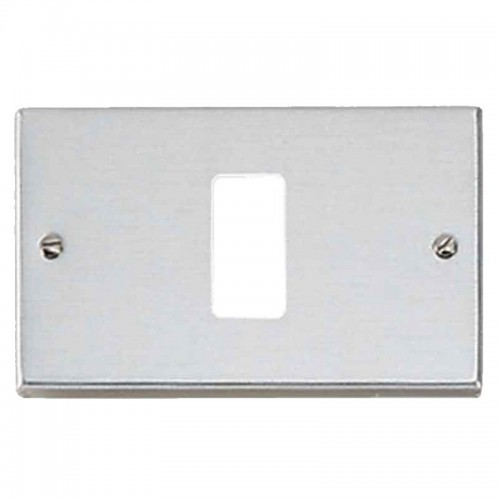 Master Abdeckrahmen 1 Modul inox für master Halterungen 350-1 Master Abdeckrahmen 1 Modul inox für master Halterungen 350-1