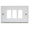 Master Abdeckrahmen 3 Modul inox für master 350-3 Halterungen Master Abdeckrahmen 3 Modul inox für master 350-3 Halterungen