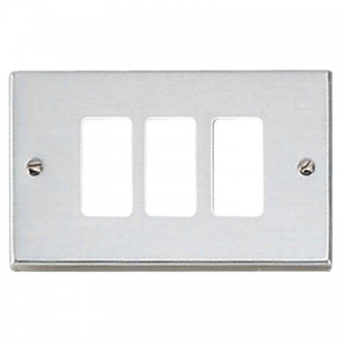 Master Abdeckrahmen 3 Modul inox für master 350-3 Halterungen Master Abdeckrahmen 3 Modul inox für master 350-3 Halterungen