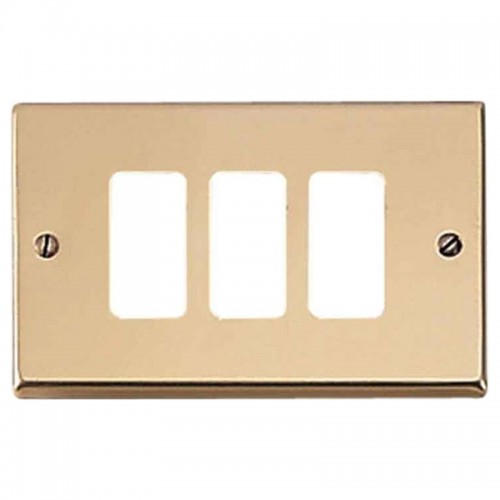 Master Abdeckrahmen Bronze 3 Module für master 351-3 Halterungen Master Abdeckrahmen Bronze 3 Module für master 351-3 Halterungen